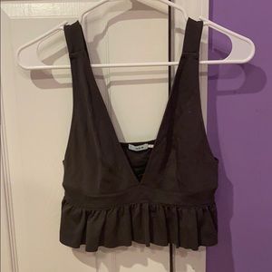 Olive Green Urban Outfitters Crop Tank!!!